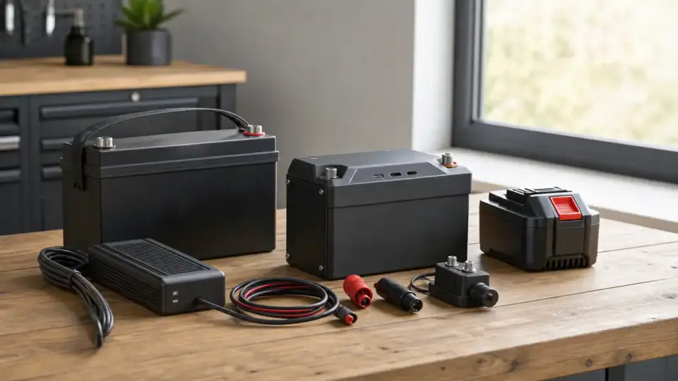Batterier og opladere